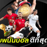เว็บแทงบอลยอดนิยม