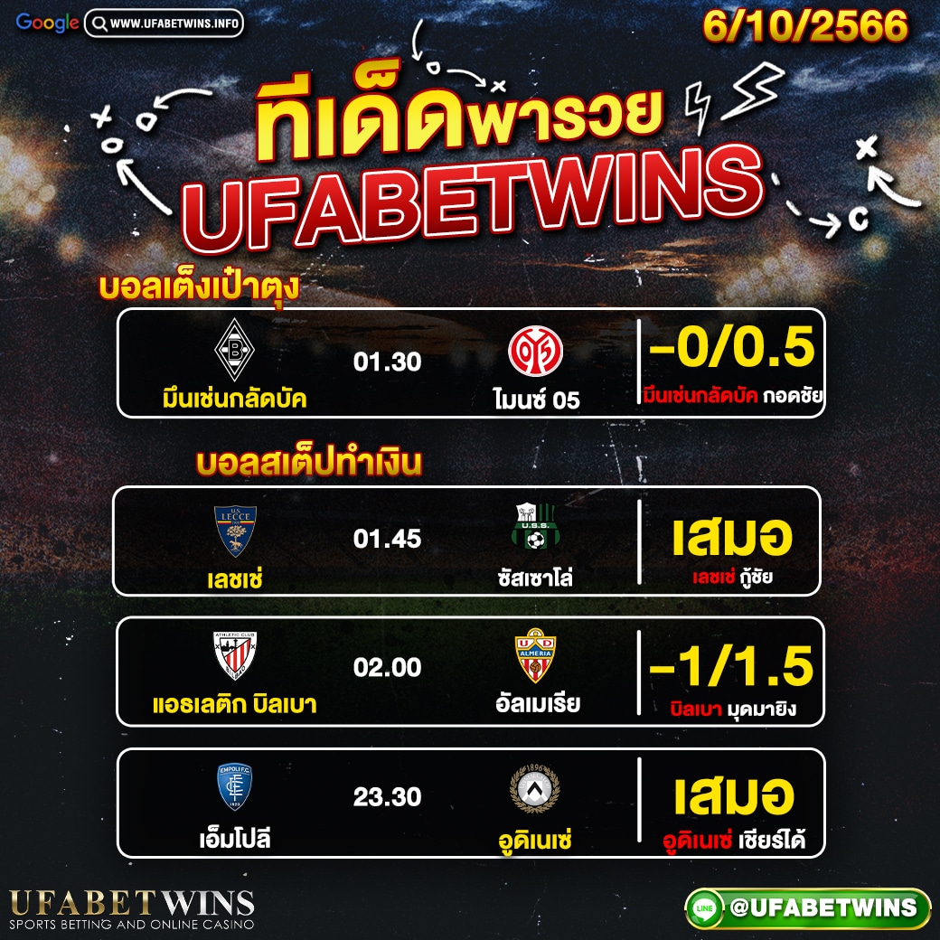 ทีเด็ด06.10.2023